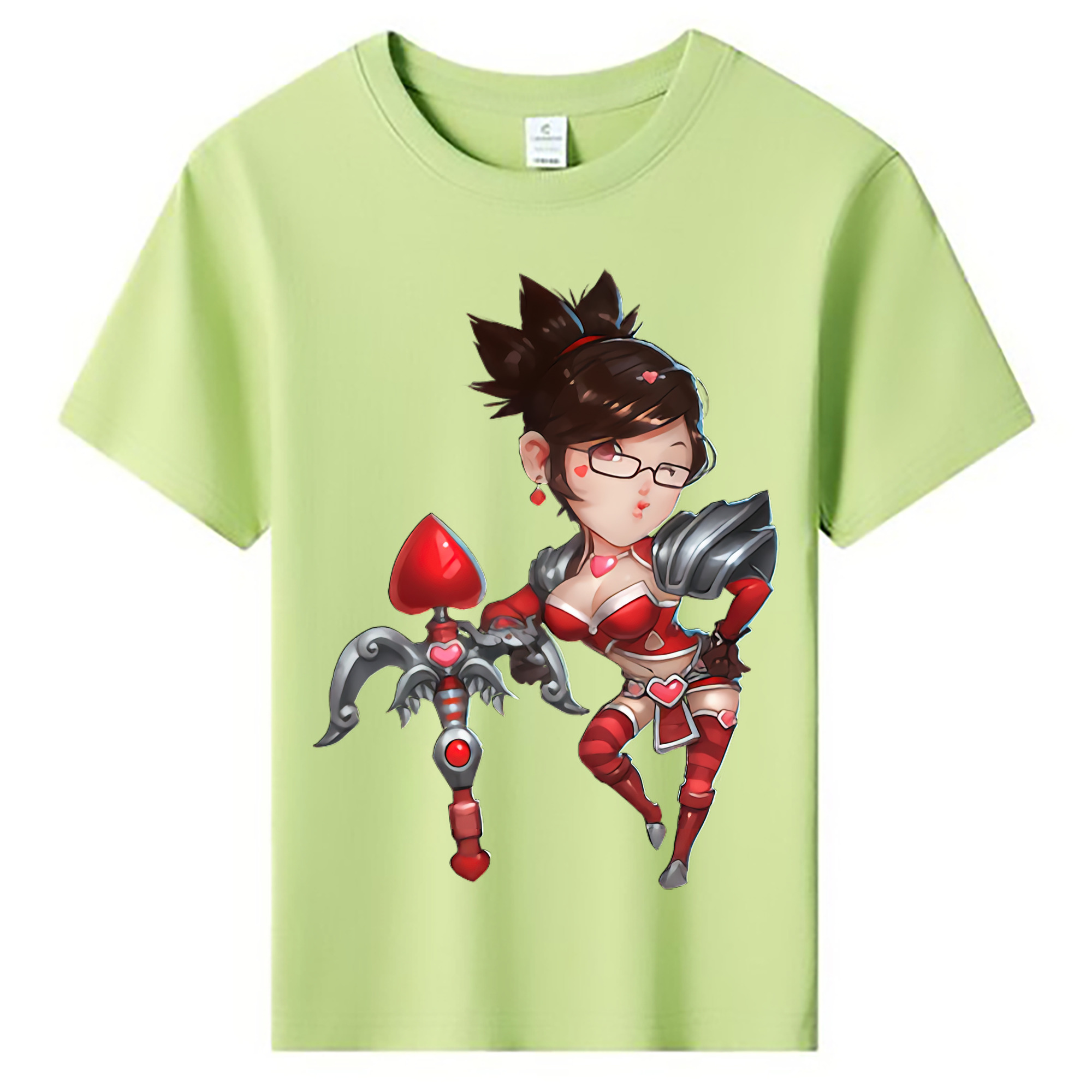 （画像用） リーグ・オブ・レジェンド League of Legends LOL 綿100％キッズTシャツ（フロントプリント）